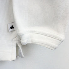 Load image into Gallery viewer, Womens ADIDAS 90s 1/4 Zip Sweatshirt White | Medium
