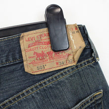 Load image into Gallery viewer, Womens LEVIS 501 Jeans Dark Blue | W34 L32
