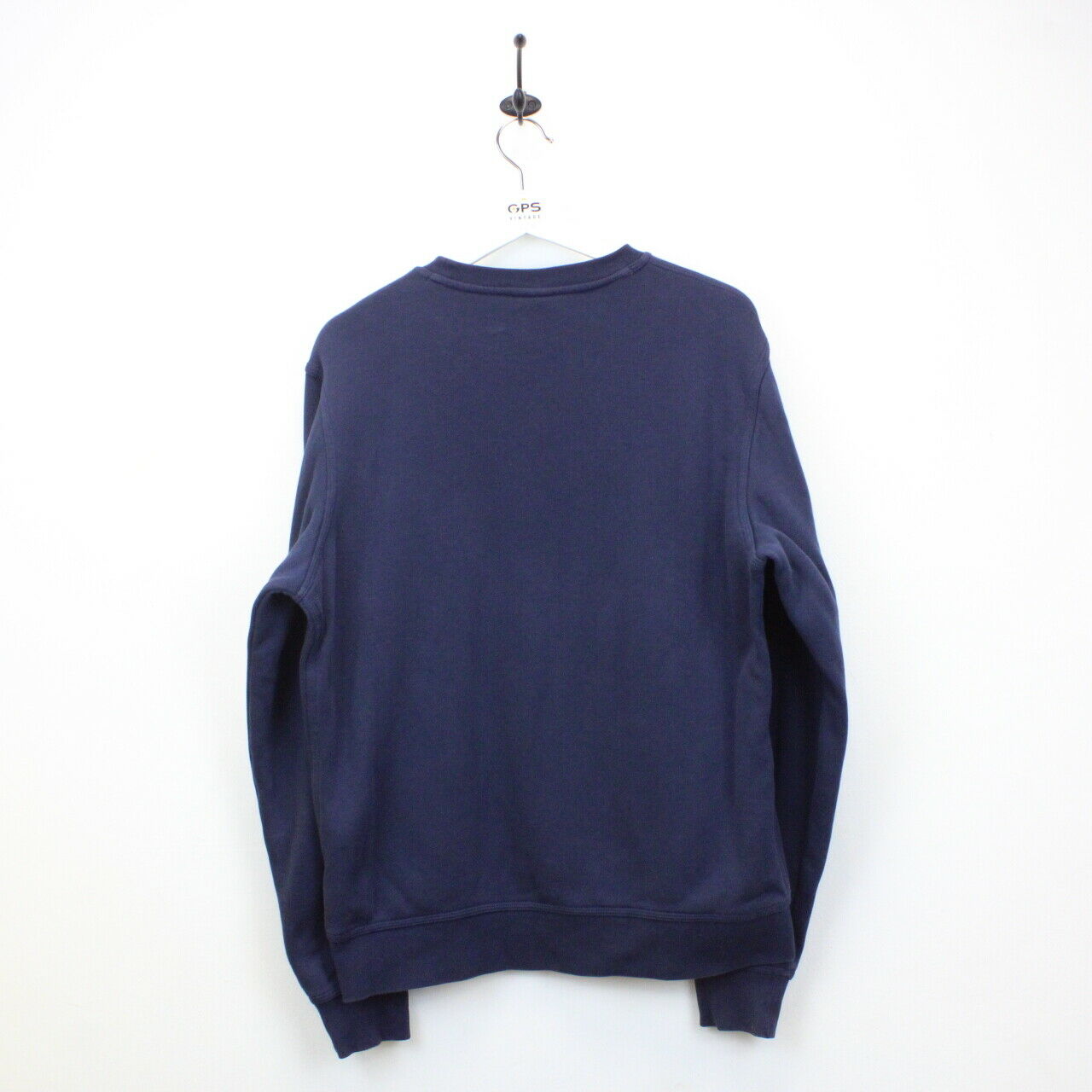 NIKE 00s Sweatshirt Navy Blue | Large