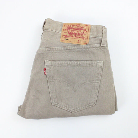 LEVIS 501 Jeans Grey | W33 L26