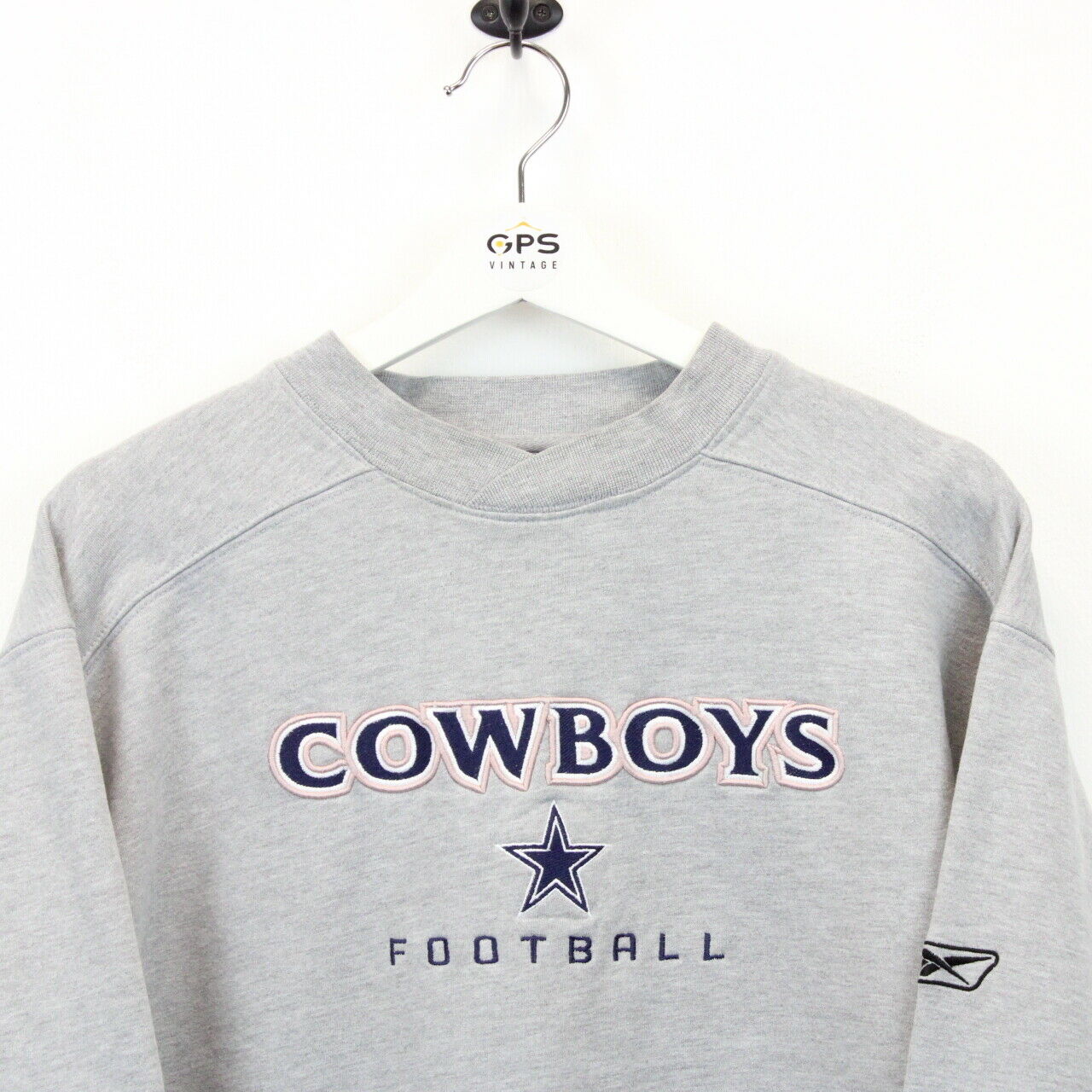 Dallas Cowboys Mens Gym Issue Screened Hoodie Sweatshirt by Reebok