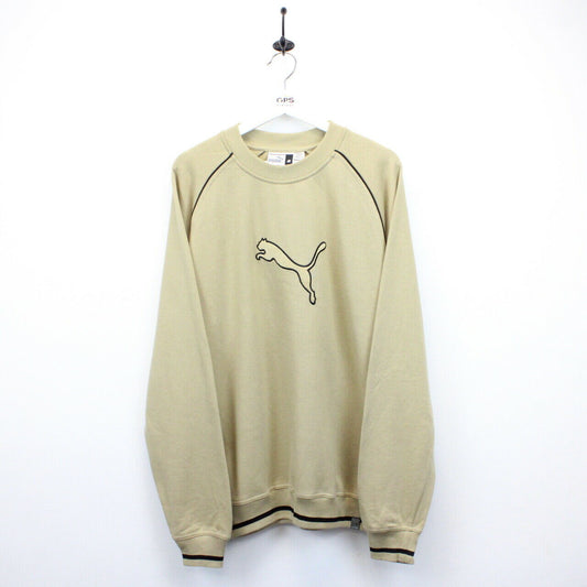 PUMA 00s Sweatshirt Beige | Large