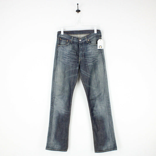 Mens LEVIS 501 Jeans Dark Blue | W30 L34