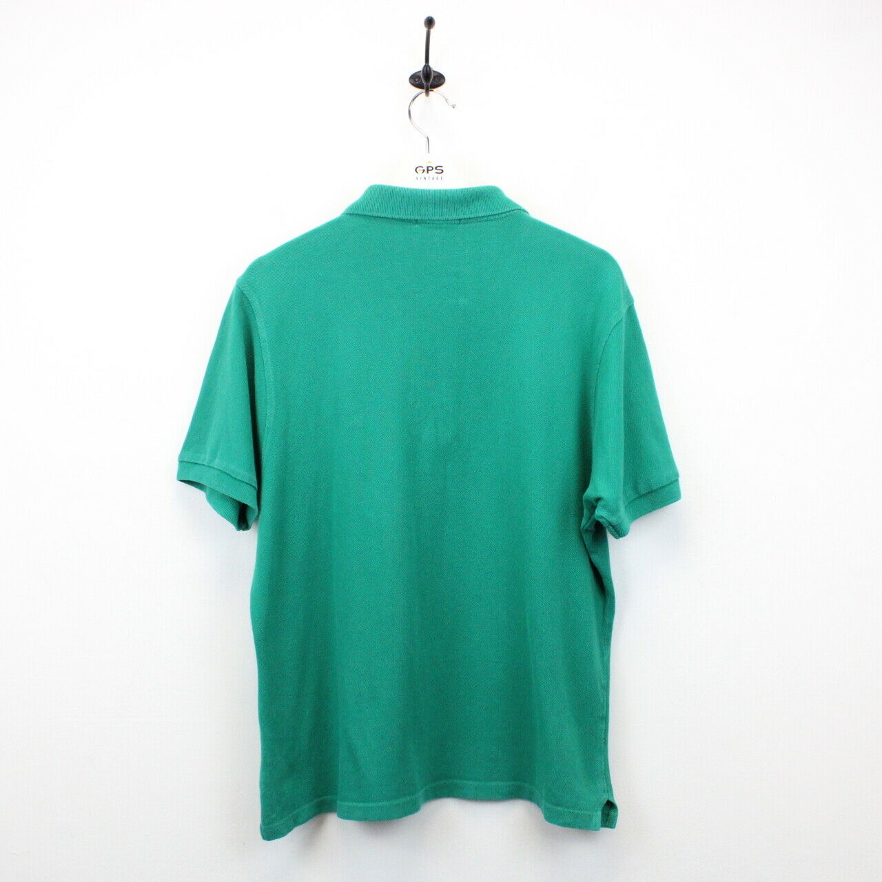 BURBERRY Polo Shirt Green | Large