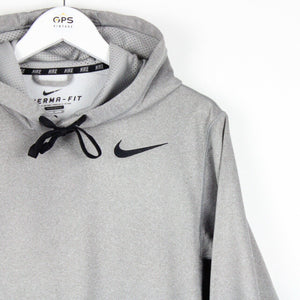 NIKE Hoodie Grey | Small