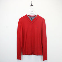 Load image into Gallery viewer, TOMMY HILFIGER Knit Sweatshirt Red | Large
