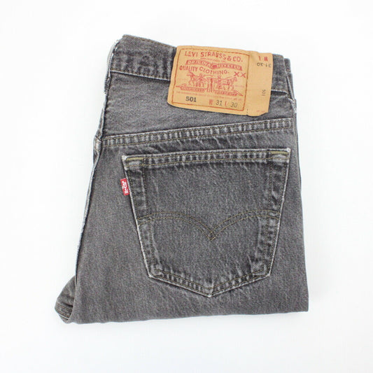 LEVIS 501 Jeans Grey Charcoal | W31 L28