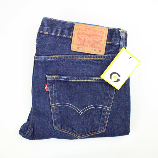 LEVIS 501 S Skinny Jeans Dark Blue | W34 L32