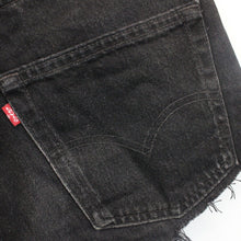 Load image into Gallery viewer, Womens LEVIS 501 Shorts Black Charcoal | W32
