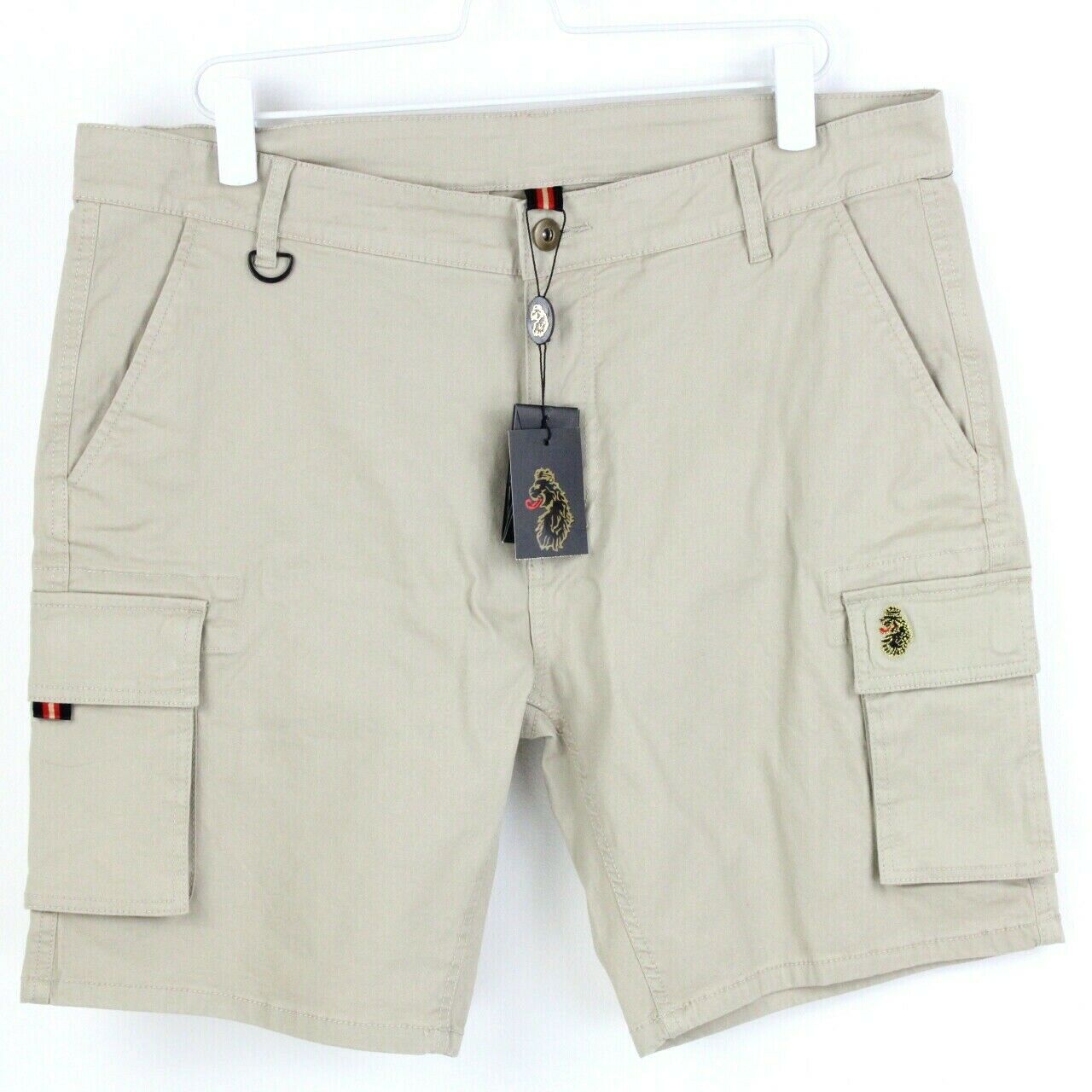 Mens LUKE 1977 Shorts Beige | W36