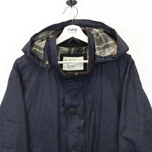 ORVIS Waxed Jacket Navy Blue | XL