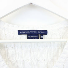 Load image into Gallery viewer, Womens RALPH LAUREN Knit Sweatshirt White | Small
