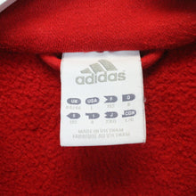 Load image into Gallery viewer, ADIDAS 00s 1/4 Zip Sweatshirt Red | Large
