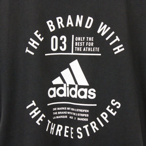 ADIDAS T-Shirt Black | Small