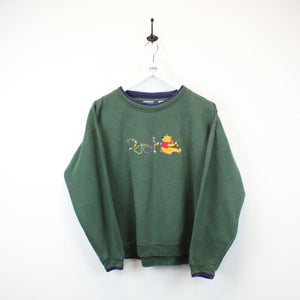 Womens DISNEY 90s Sweatshirt Green | Large