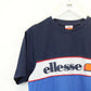ELLESSE T-Shirt Navy Blue | Medium