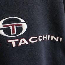 Load image into Gallery viewer, Womens SERGIO TACCHINI 90s Sweatshirt Navy Blue | Small
