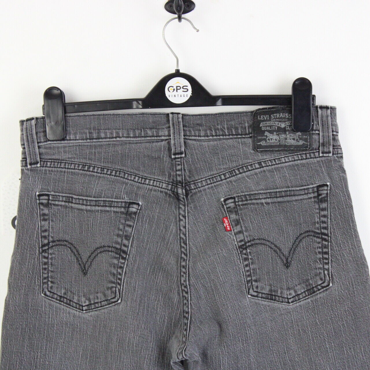 LEVIS 514 Jeans Grey Charcoal | W34 L30 – GPS Vintage