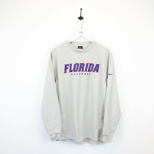 NIKE Florida GATORS Sweatshirt Grey | Medium