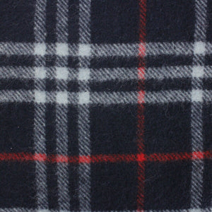 BURBERRY 00s Nova Check Scarf | Navy Blue