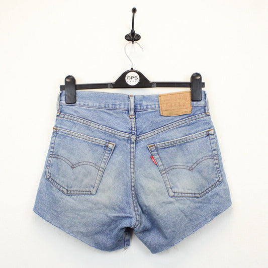 Womens LEVIS 501 Shorts Light Blue | W30