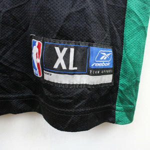 NBA REEBOK 00s Boston CELTICS Jersey Black | XL