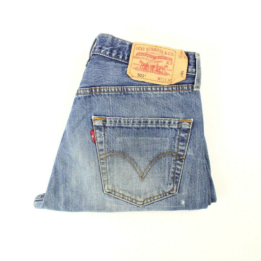 LEVIS 501 Jeans Mid Blue | W32 L32