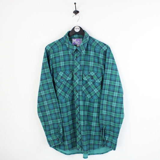 Lumberjack Flannel Shirt Green | XL