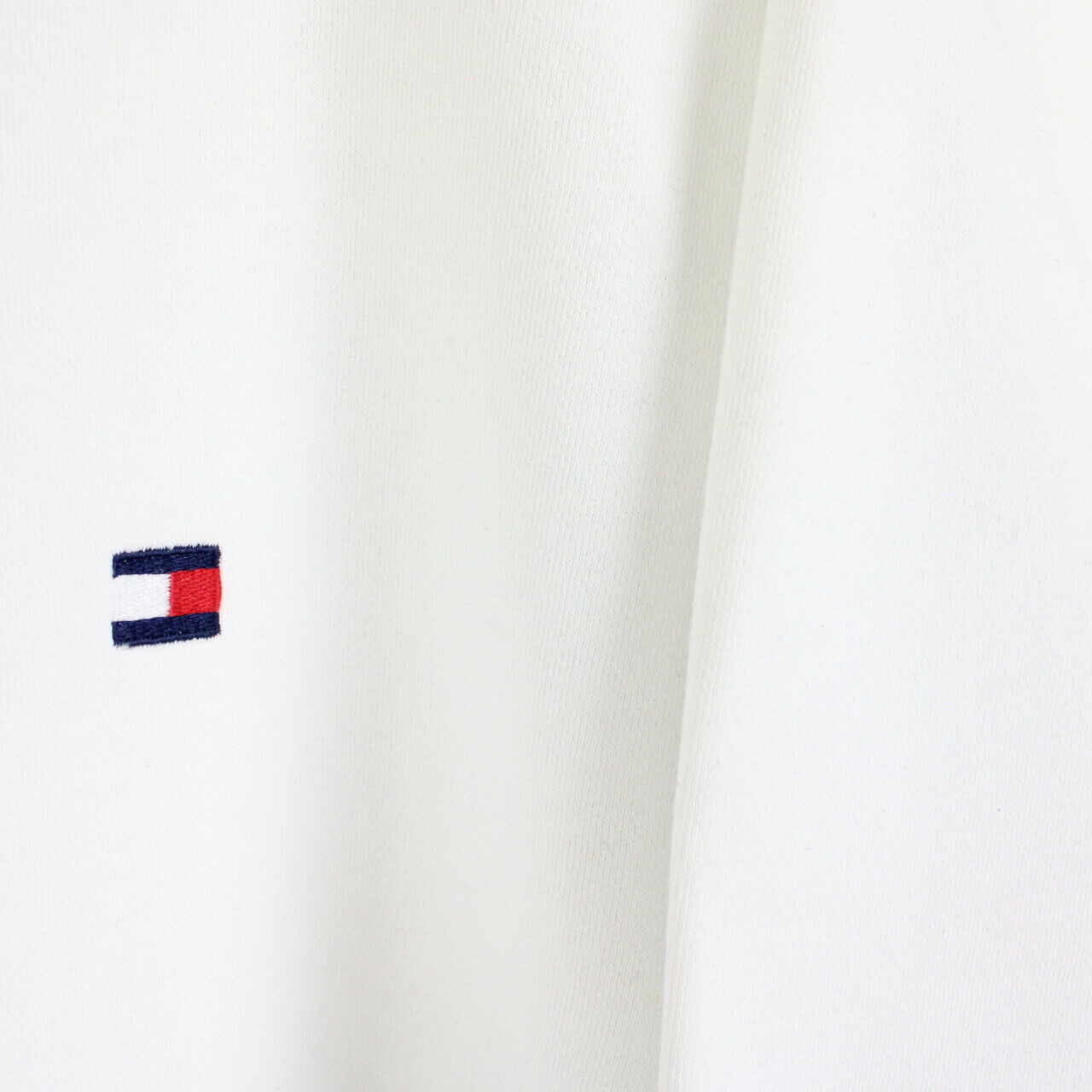 TOMMY HILFIGER 00s Sweatshirt White | Medium