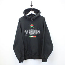 Load image into Gallery viewer, FILA 90s Hoodie Black | XL
