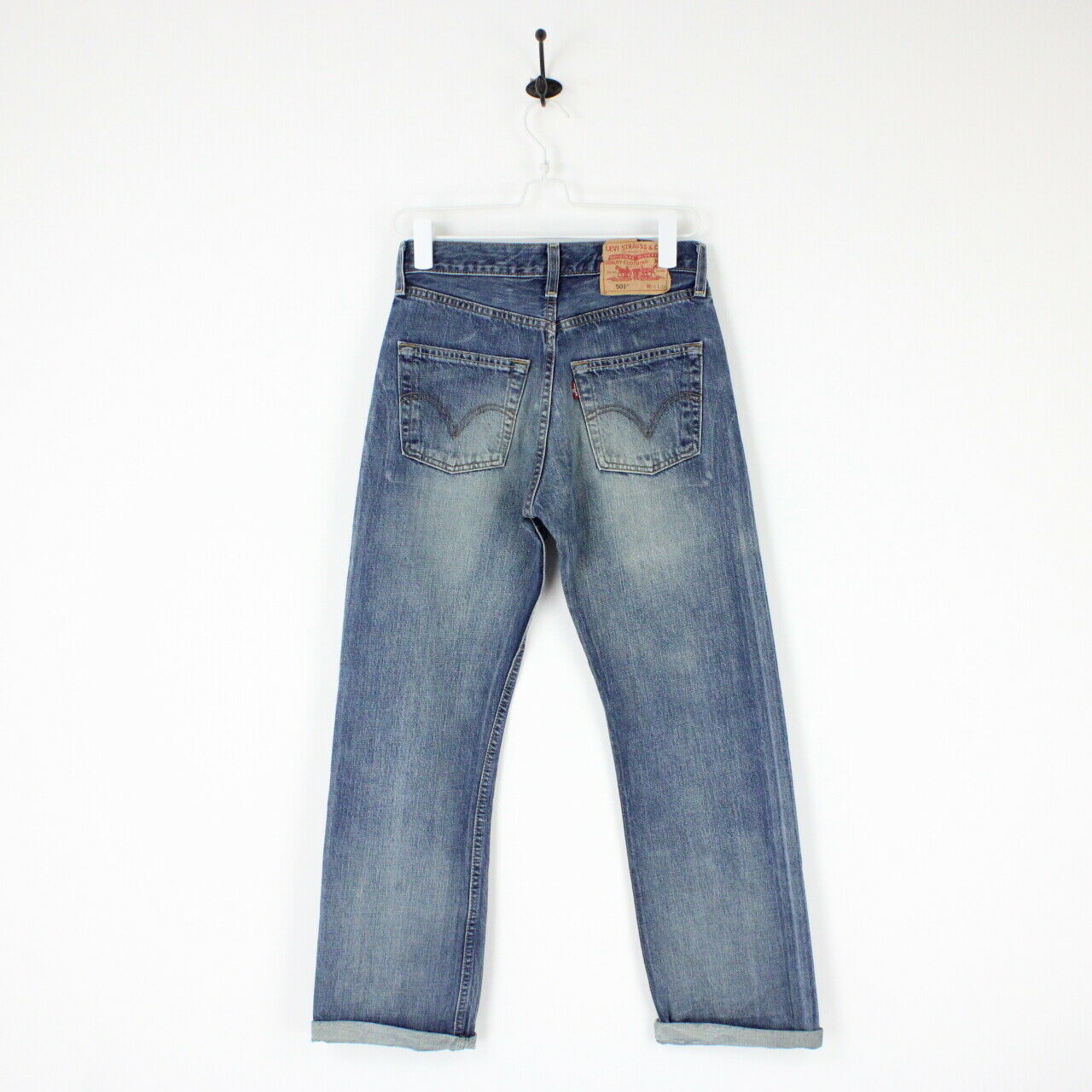 Womens LEVIS 501 Jeans Mid Blue | W28 L28