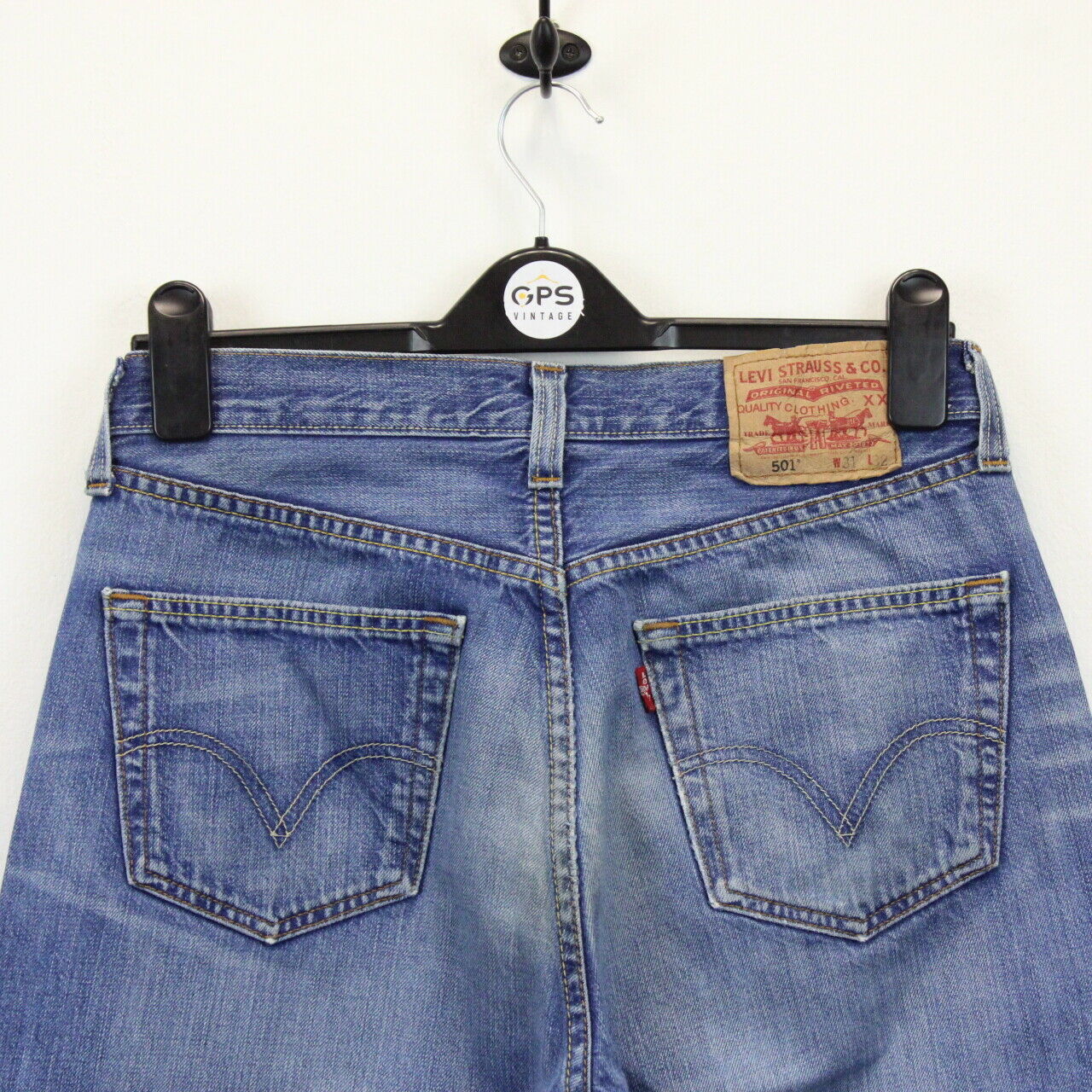 LEVIS 501 Jeans Mid Blue W31 L30