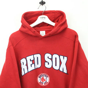 MLB ADIDAS 00s Boston RED SOX Hoodie Red | Medium