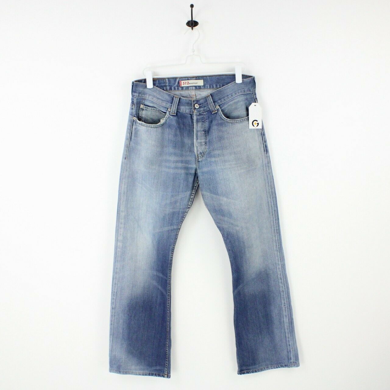 Mens LEVIS 512 Jeans Mid Blue | W34 L32