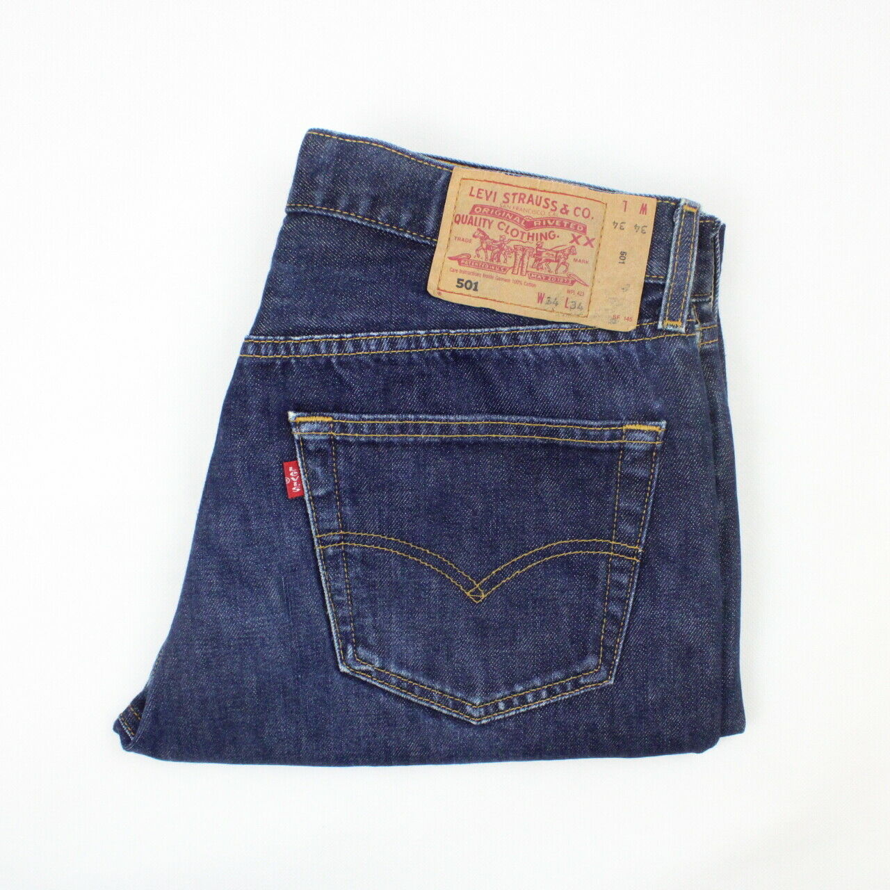 LEVIS 501 Jeans Dark Blue | W34 L30