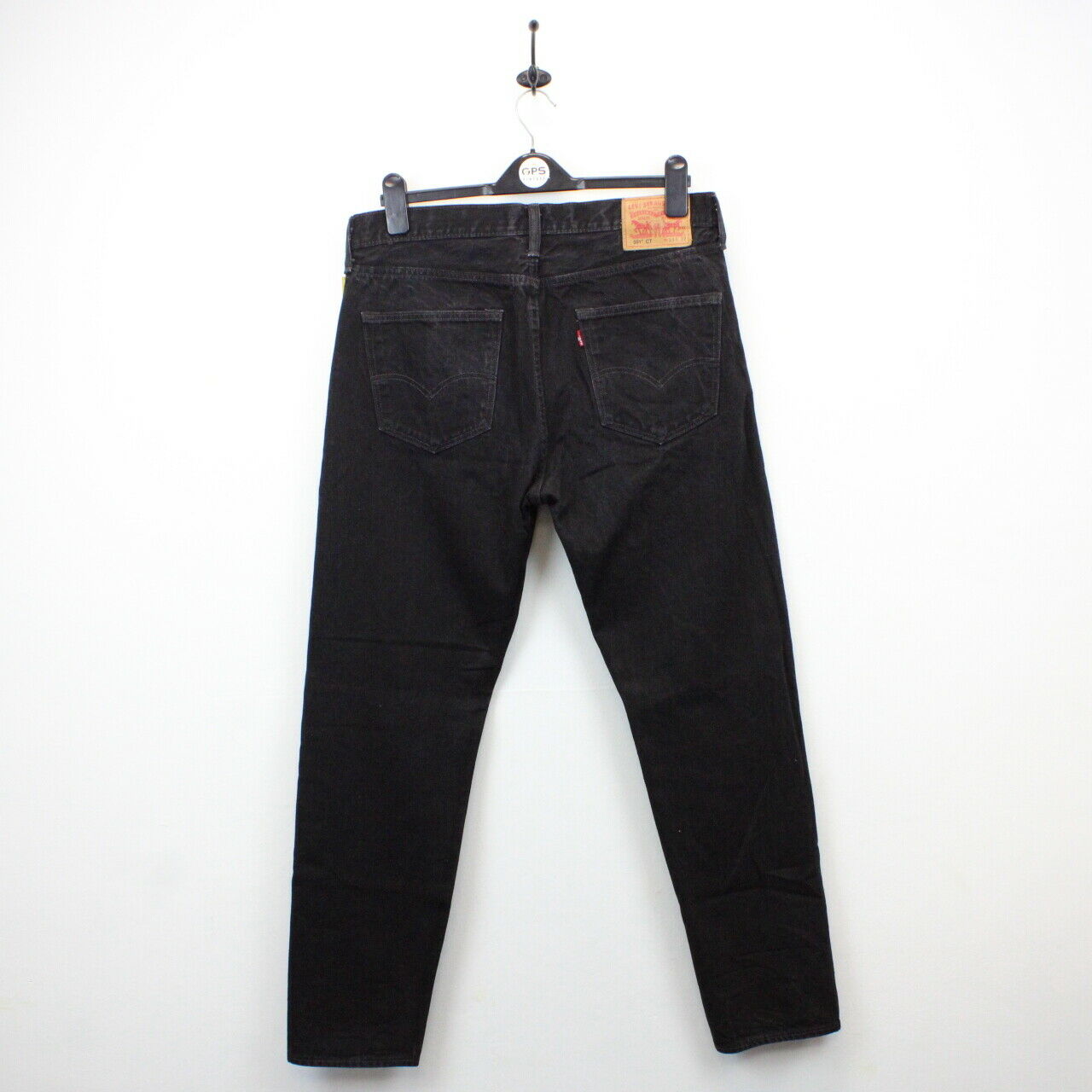 Levis 501 shop ct black