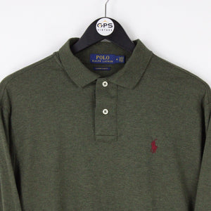 Mens RALPH LAUREN Polo Shirt Green | Medium