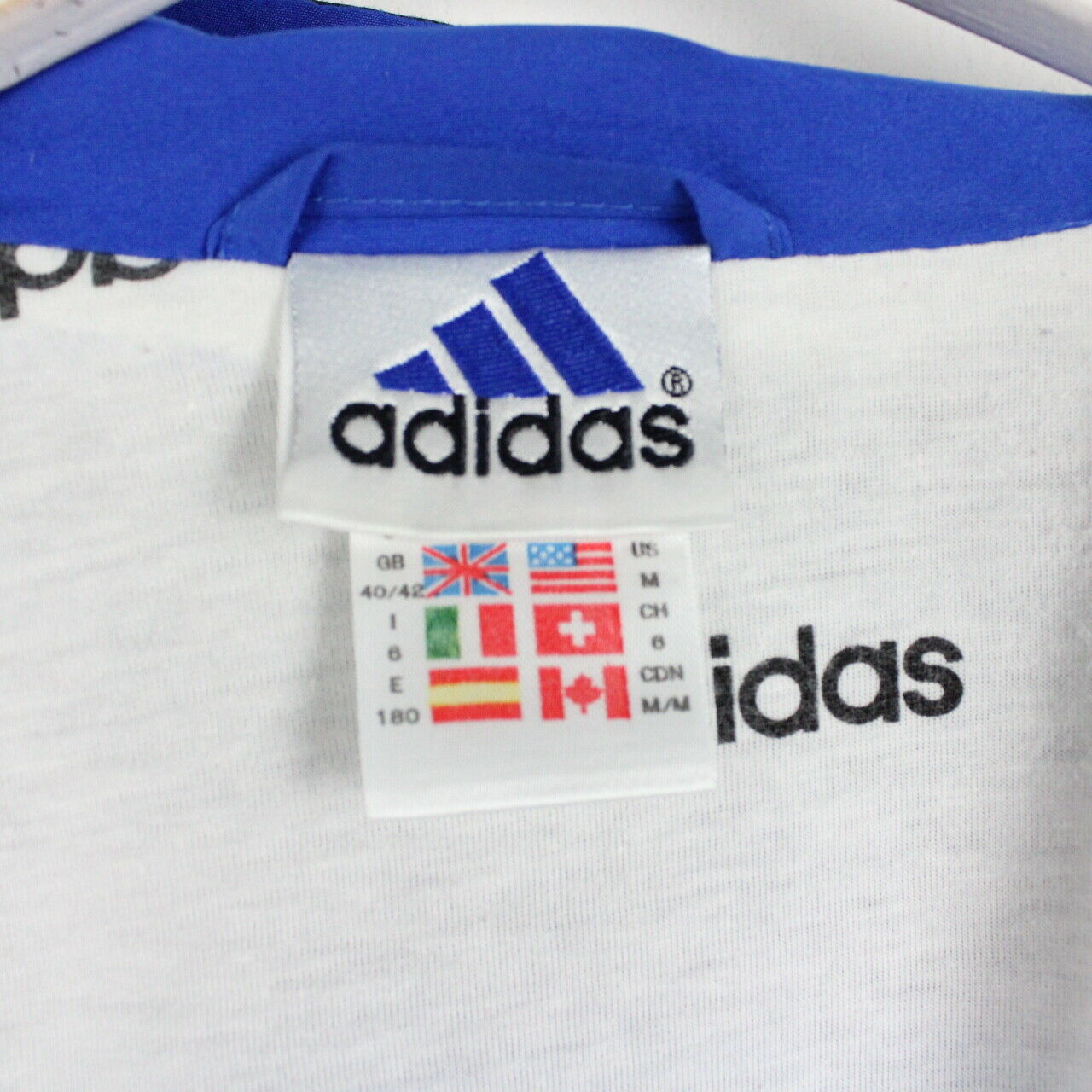 Adidas us hotsell 7 size jacket