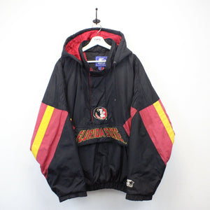 NCAA STARTER 90s Florida State SEMINOLES Jacket Black | XL