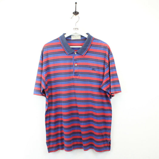 BURBERRYS 90s Polo Shirt Multicolour | XL