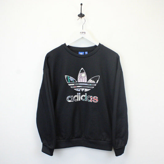 Womens ADIDAS ORIGINALS Sweatshirt Black | Small