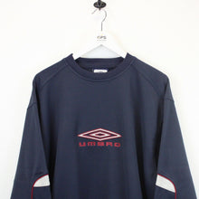 Load image into Gallery viewer, UMBRO 00s Sweatshirt Navy Blue | XXL
