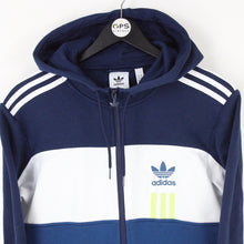 Load image into Gallery viewer, Mens ADIDAS ORIGINALS Hoodie Blue | Small
