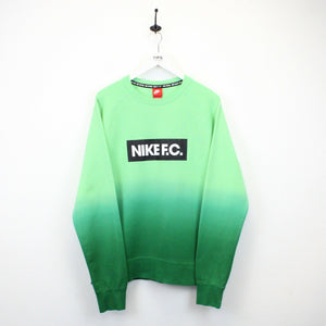 NIKE Sweatshirt Green | Large