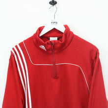 Load image into Gallery viewer, ADIDAS 00s 1/4 Zip Sweatshirt Red | Large
