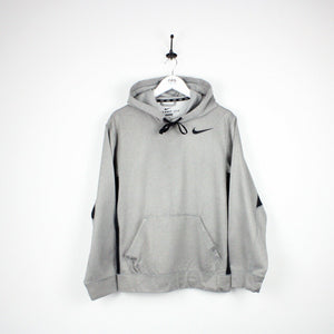 NIKE Hoodie Grey | Small