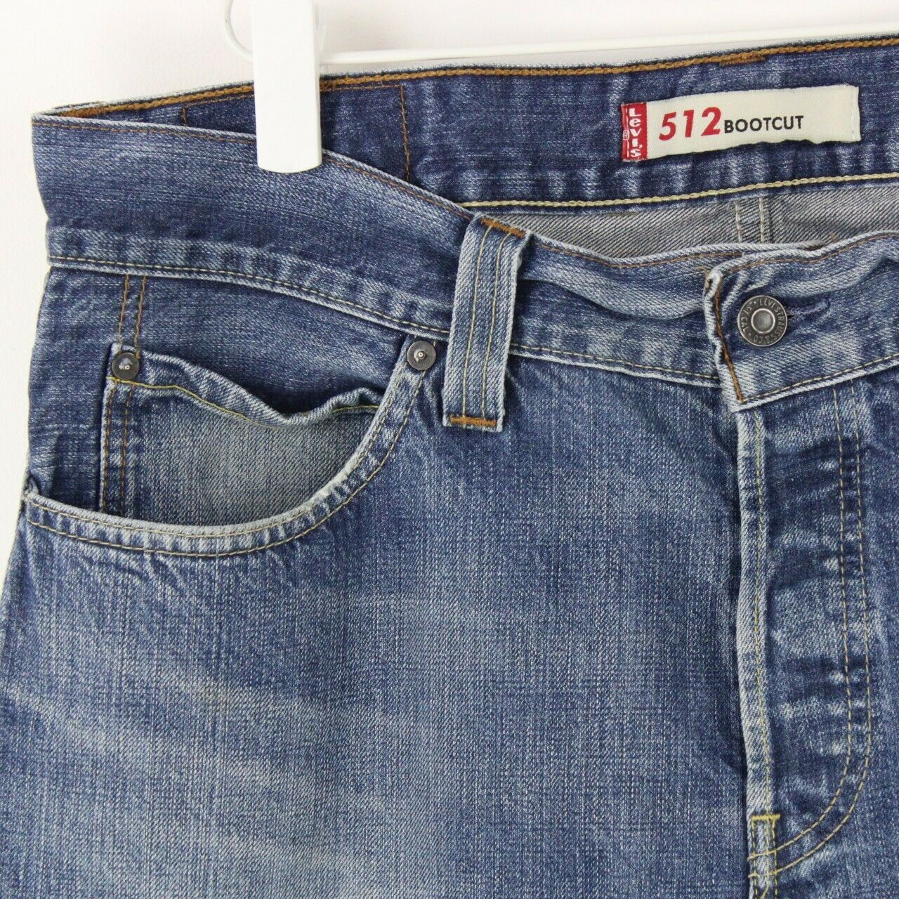 Mens LEVIS 512 Jeans Mid Blue | W36 L30