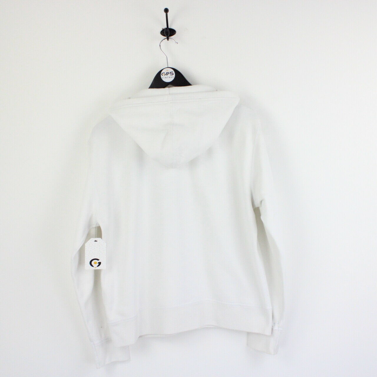 RALPH LAUREN 00s Hoodie White | Small