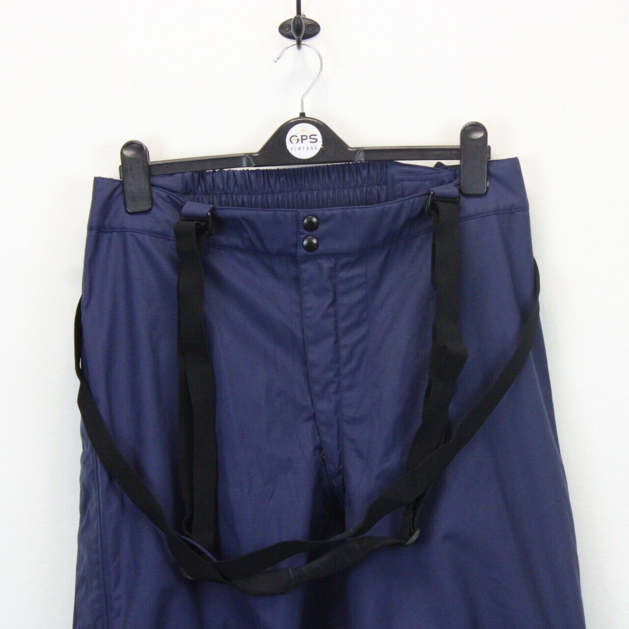 PATAGONIA 90s Waterproof Trousers Navy Blue | Large