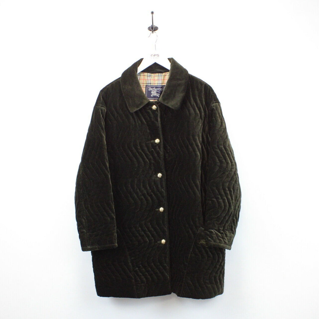 Womens BURBERRYS 90s Coat Green | XL